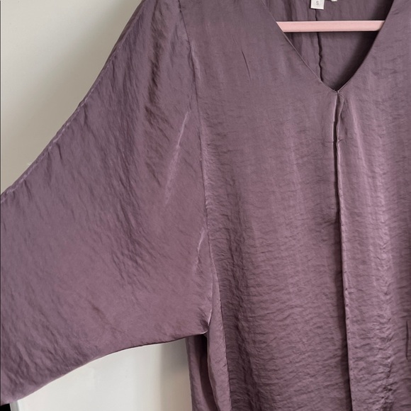 Danier NWOT Deep Purple Women's PAYNE Blouse, Size S - Picture 4 of 8